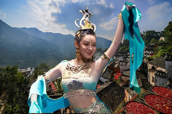 娄妙曼网评为那卜镇舞魅馆老师，风云汇聚