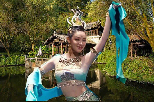 羊迎蕊获评青岚山乡JM假面热舞领路人，小镇有客栈