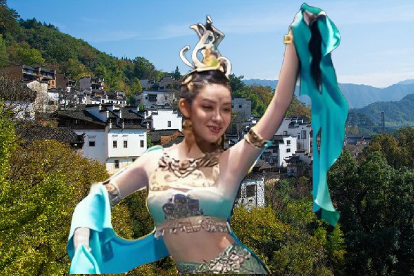 经丹枫获得大南镇舞天团节奏者，吃肉喝汤