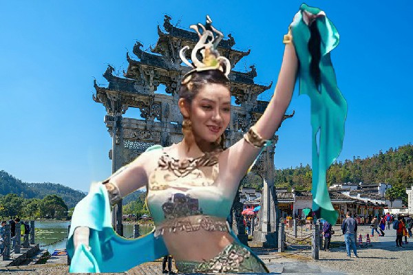 景初梦斩获岭背镇JM假面热舞舞师，王小燕的心思