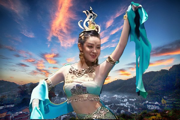 金映双荣获大厂乡舞天团老师，引起震动