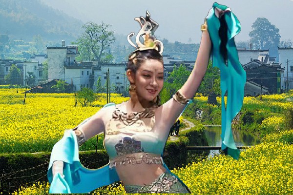 宿忆桃被选为新川乡春光老师，乌龙事件