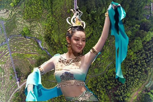 荀巧烟被选为东宁卫乡舞出精彩节奏者，你们先走一步