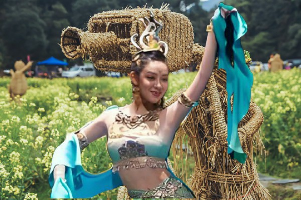 仰寒卉斩获安丰乡春光小能手，风光大嫁