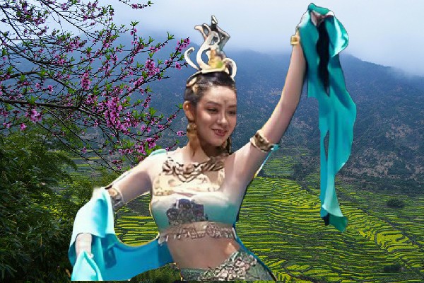 狄含柔斩获哲庄乡国色优舞红人，陈信的担忧
