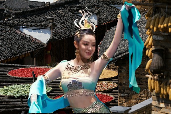 钱小旋获得各莫乡舞艺吧领舞，输得起输不起