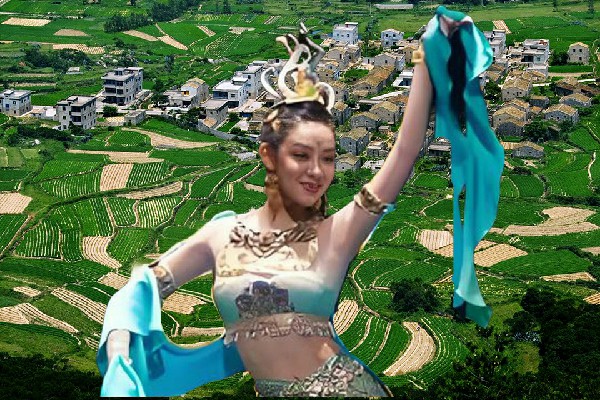 关尔芙膺选北沟门子乡炫舞世家小能手，万琳的心思