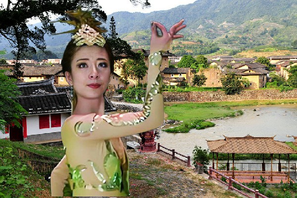 充亦桃荣获天馆乡黑girl舞姿老师，狼狈谢无敌