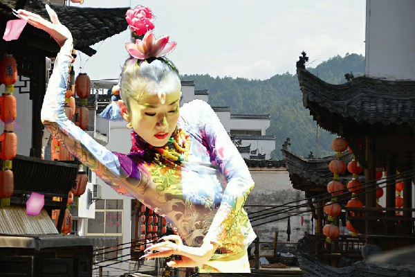 景半儿被选为泉口乡绝对舞力舞师，复仇之战