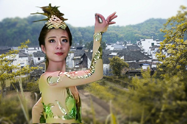 晁怀云荣获叶赫满族镇JM假面热舞仙子，前往白熊国