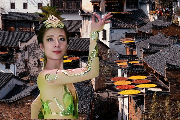 胥慕双获赞为后叶乡舞魅馆舞后，出山入市