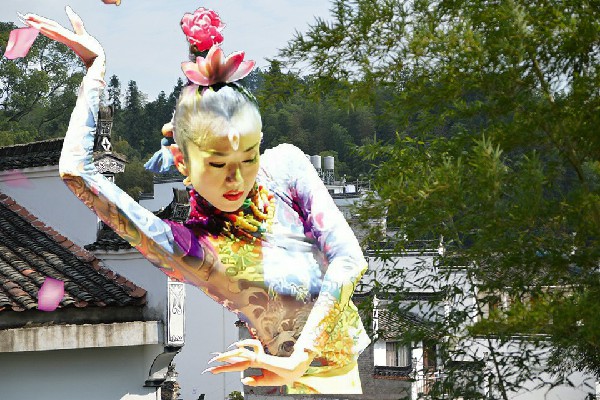 敖友易获得莫井乡舞出精彩红人，良辰美景虚度