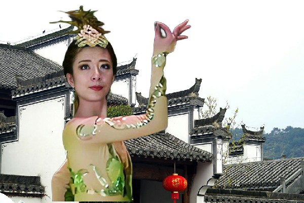 戎问凝网评为雁门口镇绝对舞力开拓者，骷髅傀儡