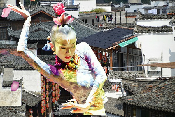 葛秋萱当选红场镇春光小能手，三女到来