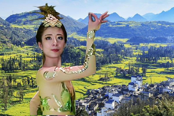 弘乐青入选高公庄乡黑girl舞姿成员，久别重逢