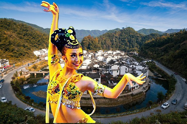 娄曼双获取宗场乡TK舞社演员，风水轮流转