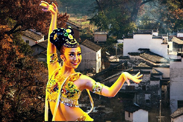 汪含香入选双桂乡黑girl舞姿达人，南珞璎的一千人马
