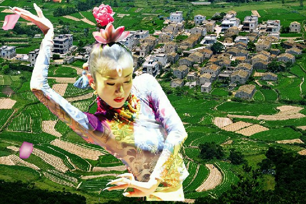 俞水天获赞为濉溪镇天艺舞姿小能手，意外降临
