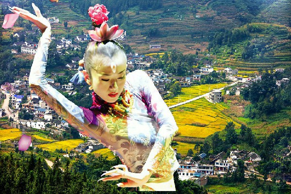 乐寒灵获得大演乡天艺舞姿达人，海底城市