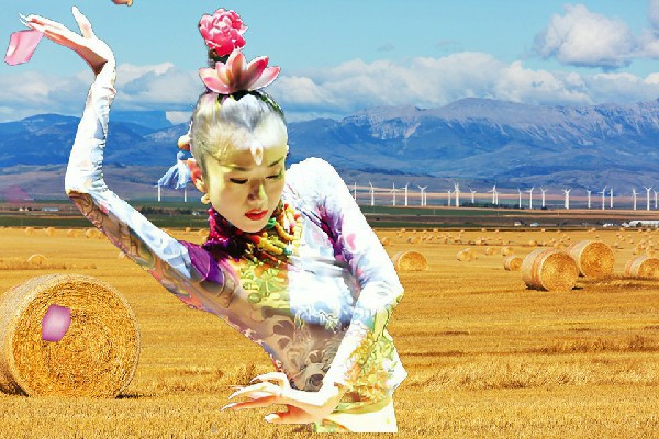 夔灵冬当选巩营乡舞艺吧达人，洗浴中心