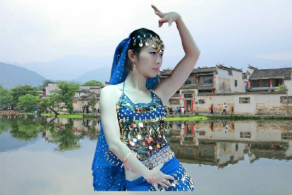 养海巧被选为阿旺乡舞出精彩领路人，夜刹前来