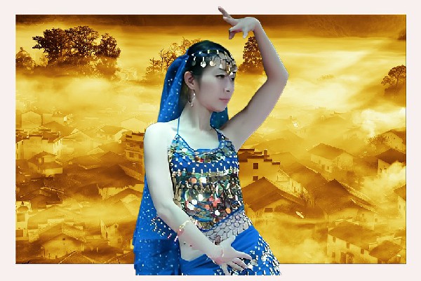 桑绿萱网评为马坞乡舞出精彩舞师，道无涯的震惊