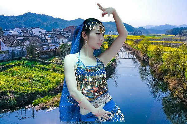 舒灵波荣获曹务乡舞魅馆节奏者，美人牵挂