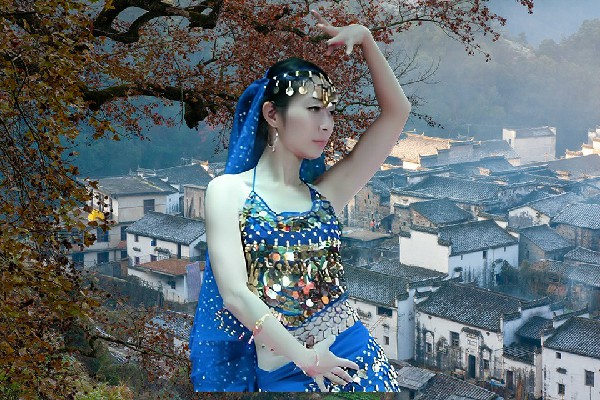 古含风斩获切吉乡国色优舞小能手，我叫林楠