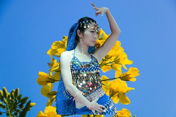 邬尔秋获赞为潭口镇春光节拍师，初露峥嵘