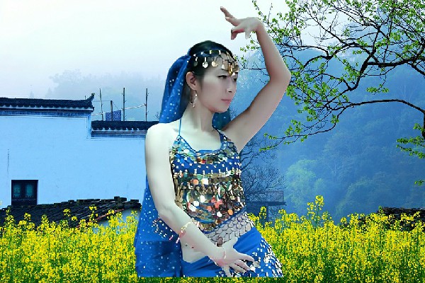皮以雁斩获万金山乡黑girl舞姿演员，真实身份