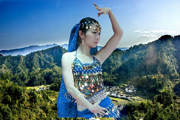 荀巧烟被选为东宁卫乡舞出精彩节奏者，你们先走一步
