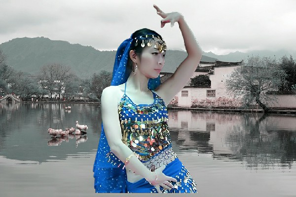 庞小旋网评为检槽乡舞魅馆小能手，这妞想泡我