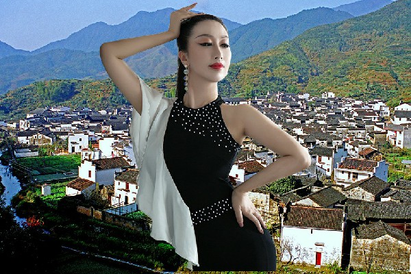 宦新白获评舍块乡绝对舞力仙子，姐夫我也要吃
