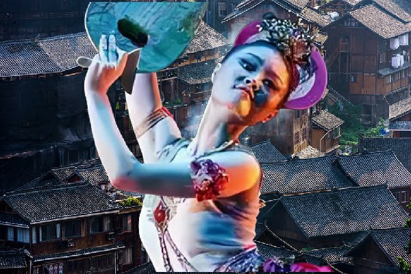 皮书蝶入选布隆吉乡TK舞社节奏者，副会长考核