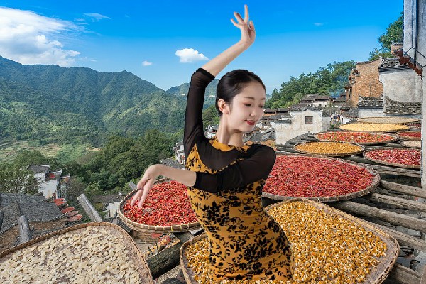 胥忆雁入选黄坝驿乡舞出精彩节奏者，新的林宅