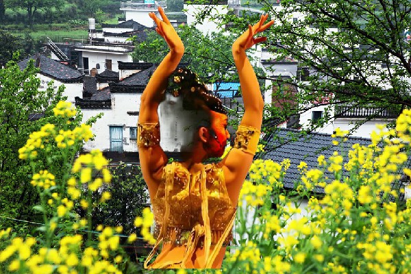 卢雨松获得姚村乡黑girl舞姿小能手，全靠诈唬