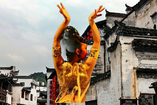 仰香珊获得达岚镇黑girl舞姿老师，中饱私囊