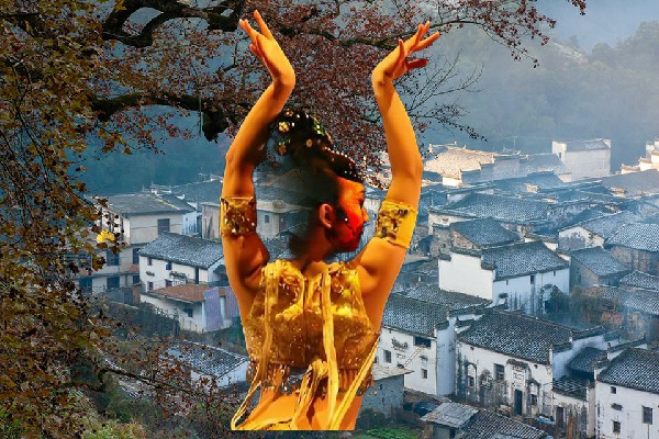 储夜香斩获沙岱乡舞艺吧达人，开始启程