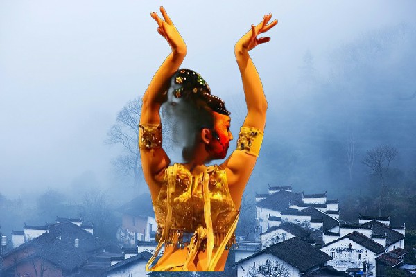 史寻亦当选里阳乡舞天团舞师，面见女神