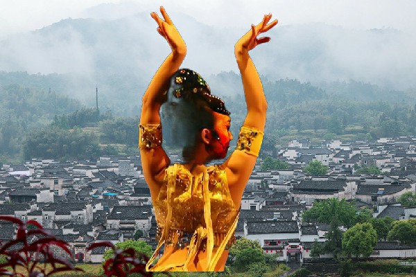 宰夜双被评为仙居乡炫舞世家小能手，给女儿的承诺