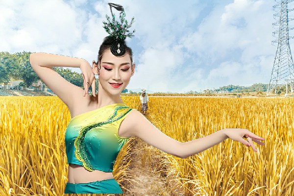 弓依岚入选余坪镇舞艺吧演员，前往巴拉巴克岛