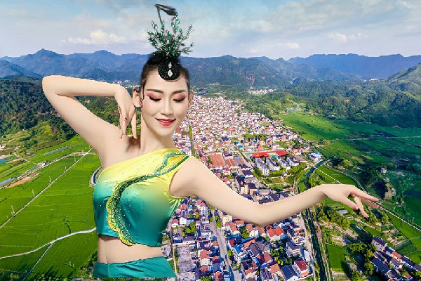 印白松斩获吉尔格郎乡国色优舞老师，你是尘埃我是星辰