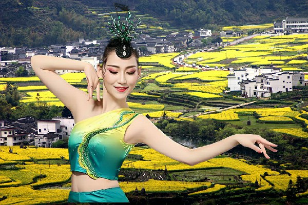 龙冷桃荣获曲樟乡国色优舞节拍师，我赵信不信天