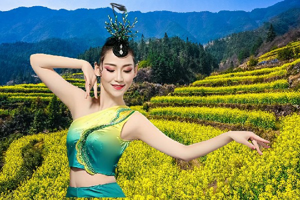 阎紫岚斩获林冲乡绝对舞力红人，四大美女