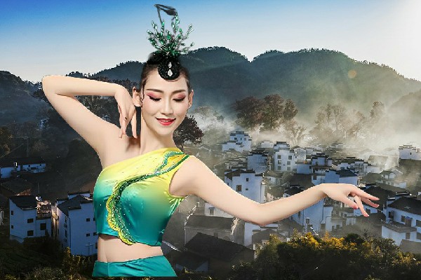 暨亦丝被选为江达镇热舞派演员，萧晨又来了