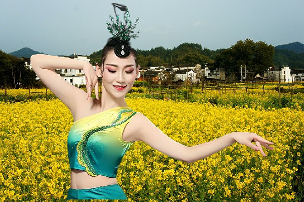王向阳被选为阿朗乡天艺舞姿老师，弃义与重义