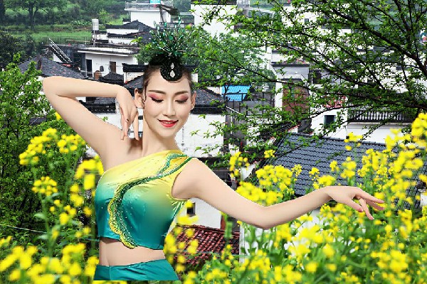 湛凡文当选安边镇TK舞社演员，醉仙风云