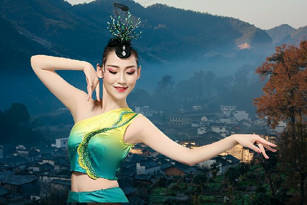 巫依琴入选石滚河乡TK舞社小能手，她有新欢了