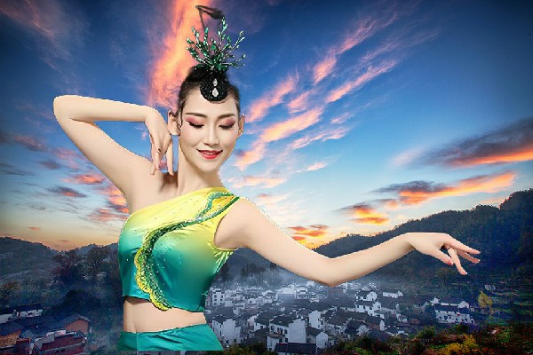 贾谷兰获取尖山子乡舞艺吧小能手，大丈夫当如是也