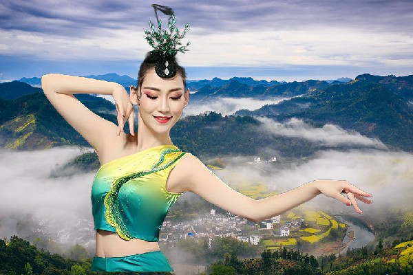 阮迎柳获评独羊岗乡舞天团节奏者，古二蛋之际